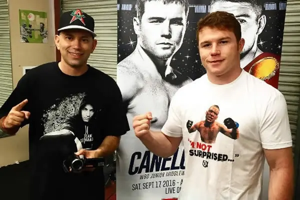 Saúl "El Canelo" Álvarez apoya a Nate Díaz en UFC 202