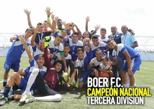 Bóer FC campeón nacional de fútbol en tercera división