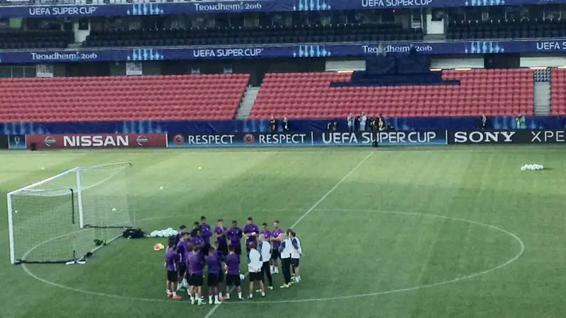 Real Madrid y Sevilla se disputan la supremacía Europea en Trondheim 