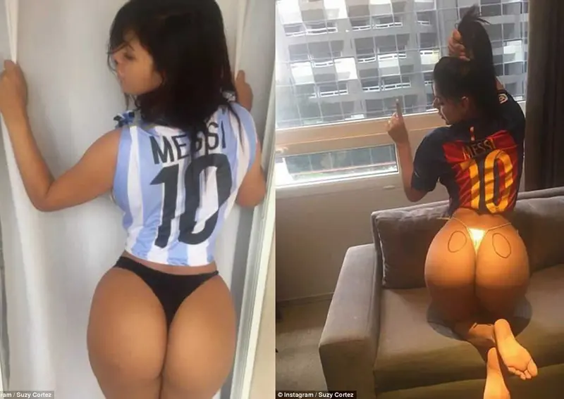 Miss Bum bum lanza sexy campaña a Messi en las redes sociales