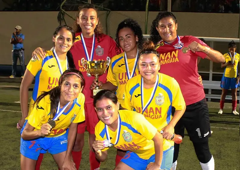 Las chicas de la Unan-Managua se coronan campeonas del Torneo Clausura