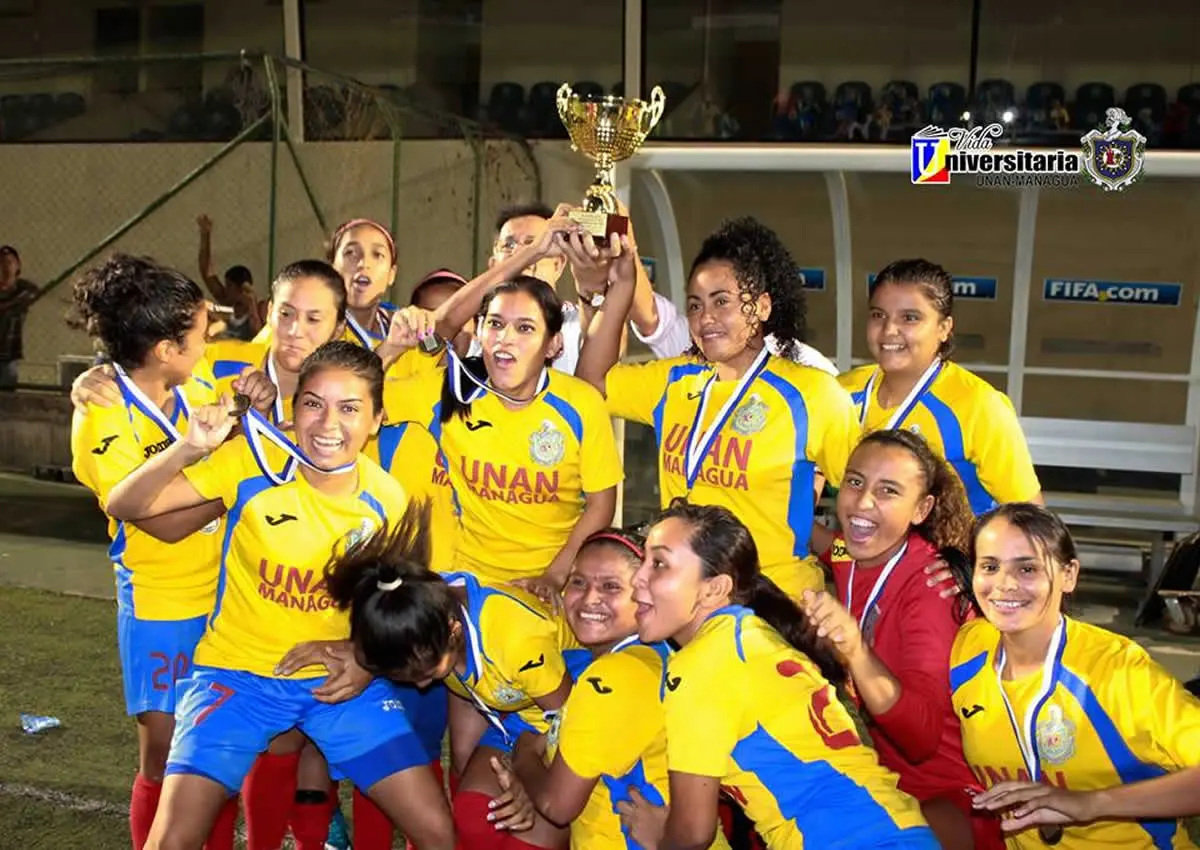 Las chicas de la Unan-Managua se coronan campeonas del Torneo Clausura
