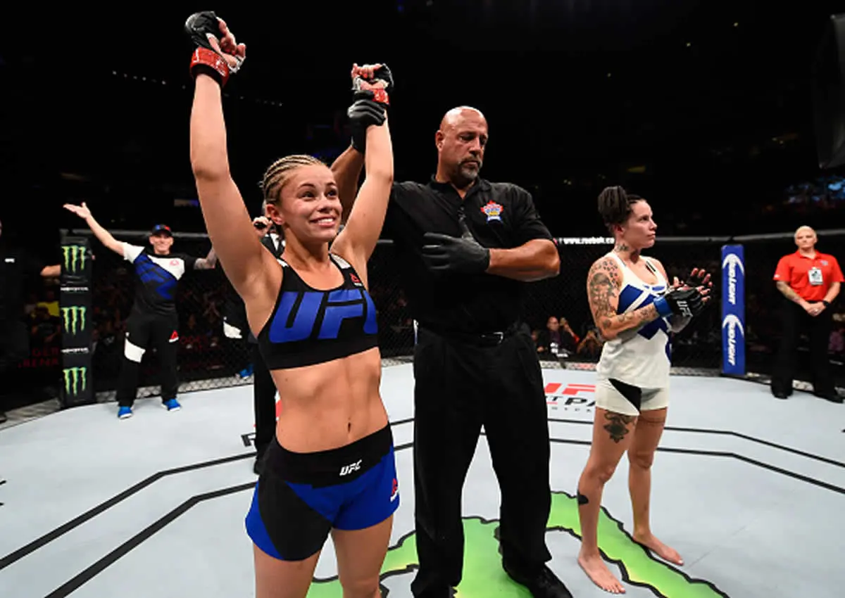 Ya vieron la genial patada de Paige Vanzant en UFC Vancouver