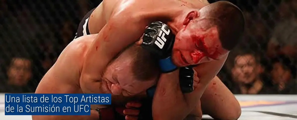 Una lista de los Top Artistas de la Sumisión en UFC