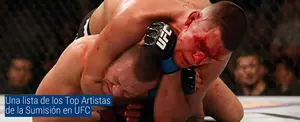 Una lista de los Top Artistas de la Sumisión en UFC