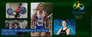 Calendario de competencia de los Nicas en Río 2016