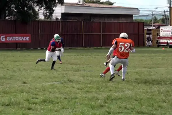 Pinoleras de Flag Football y Las Águilas de Nicaragua sostuvieron amistosos internacionales