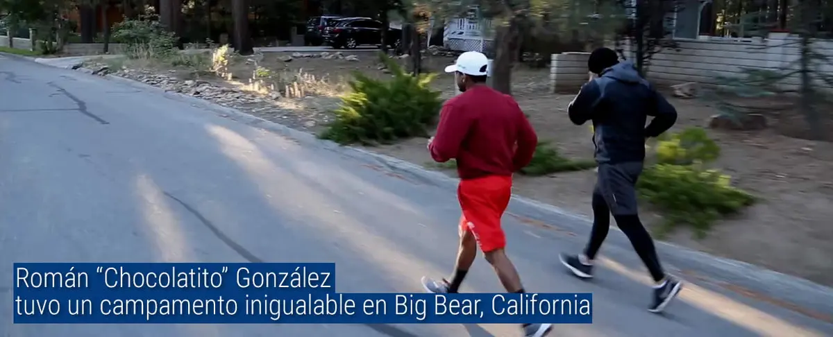 “Chocolatito” tuvo un campamento inigualable en Big Bear, California