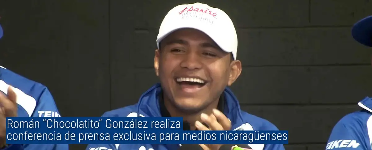 Román “Chocolatito” González realiza conferencia de prensa exclusiva para medios nicaragüenses