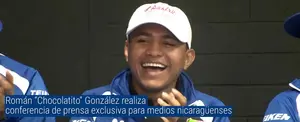 Román “Chocolatito” González realiza conferencia de prensa exclusiva para medios nicaragüenses