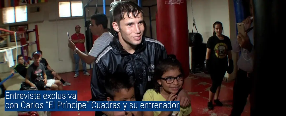 Entrevista exclusiva con Carlos “El Príncipe” Cuadras y su entrenador