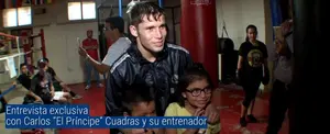 Entrevista exclusiva con Carlos “El Príncipe” Cuadras y su entrenador