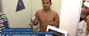 Chocolatito ya en el peso y listo para hacer historia en el boxeo mundial