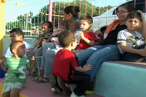 Familias del Reparto “Tomás Borge” inauguran parque