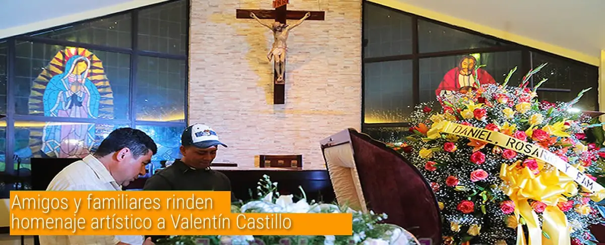 Amigos y familiares rinden homenaje artístico a Valentín Castillo