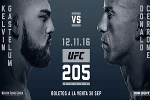 El 27 de Septiembre conferencia para dar a conocer los combates de UFC 205