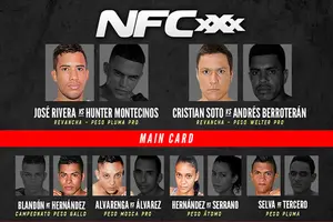 José “The Dream” Rivera y Christian “Robocop” Soto cumplieron en NFC 30