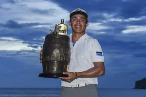 Augusto Núñez es el ganador del PGA TOUR Latinoamérica en Guacalito de la Isla