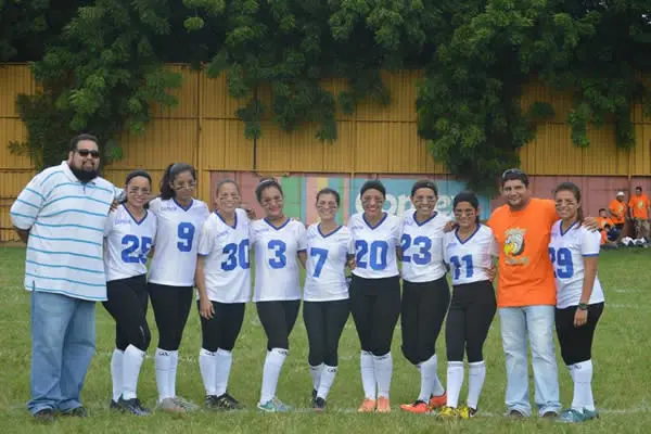 Pinoleras de Flag Football y Las Águilas de Nicaragua sostuvieron amistosos internacionales