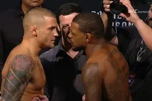 UFC Fight Night Hidalgo se calienta con el cara a cara de Dustin Poirier vs Michael Johnson