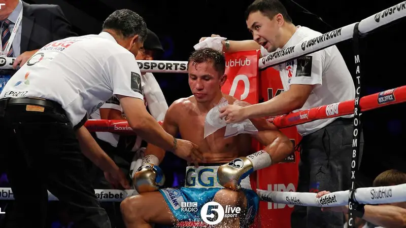 Gennady Golovkin derrotó a Kell Brook por nocaut técnico