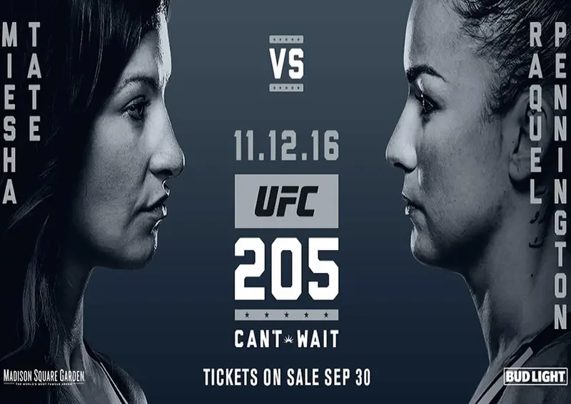 Se confirman combates femeninos para UFC 205