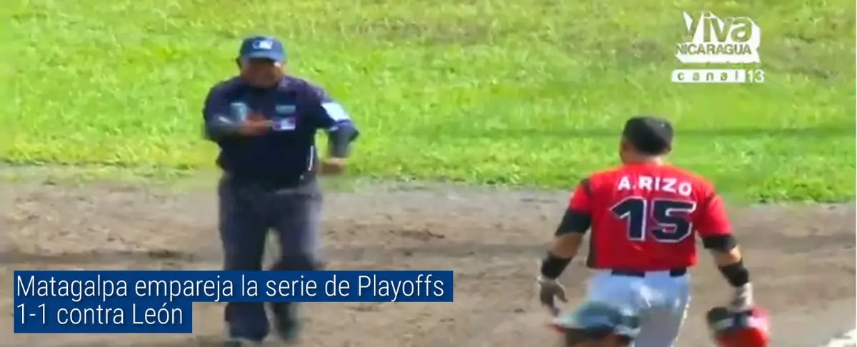 Matagalpa empareja la serie de playoffs 1-1 contra León