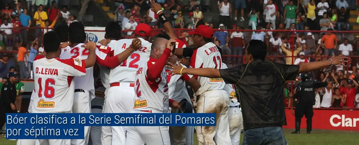 Bóer clasifica a la Serie Semifinal del Pomares por séptima vez