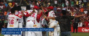 Bóer clasifica a la Serie Semifinal del Pomares por séptima vez