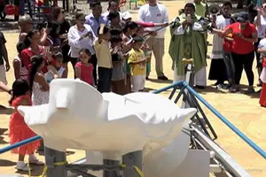 Reciben a la Virgen de la Medalla Milagrosa en San Juan del Sur