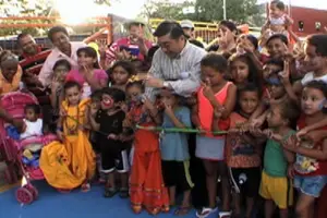 Inauguran restauración del Parque Comunitario “Georgino Andrade”
