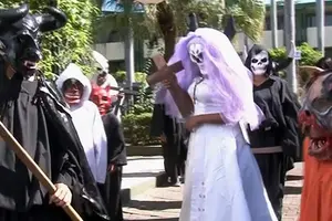 Agüizotes de Masaya espantan a universitarios de la UCA