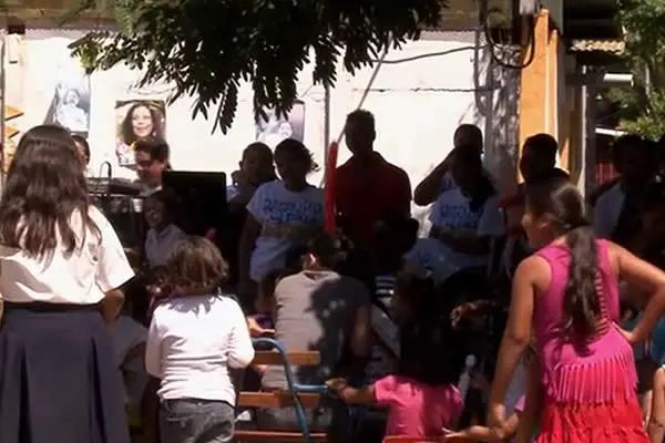 Niños del Barrio “Francisco Meza” disfrutan de Mañanas de Sonrisas