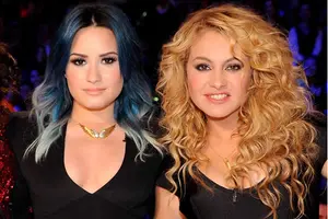 Demi Lovato y Paulina Rubio se divierten como hermanas