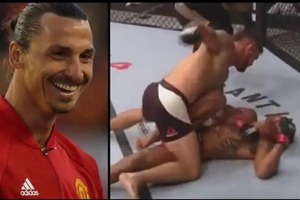 El luchador de MMA que retó a pelear a Ibrahimovic fue noqueado en UFC 204