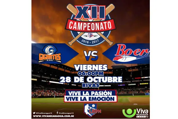 Liga de Béisbol Profesional Nicaragüense arranca este viernes con Gigantes vs Bóer