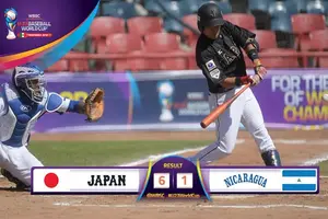 Nicaragua perdió su primer partido en el Campeonato Mundial de Béisbol Sub-23