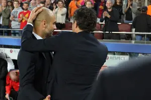 Luis Enrique: "Es un estímulo enfrentarse a un amigo como Pep"