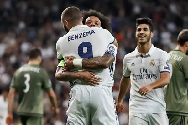 Triunfo contundente del Real Madrid 5-1 sobre Legia en la jornada 3 de Champions
