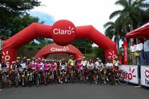 El Nica Argenis Rivas se llevo la primera etapa de la Vuelta Ciclística Claro