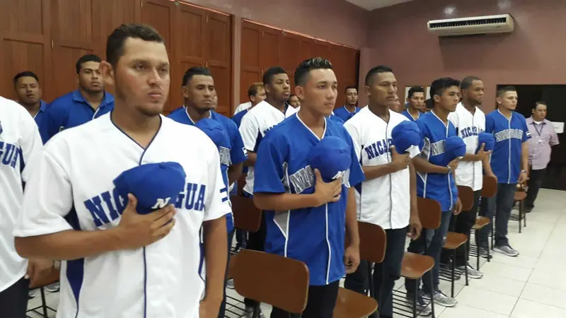 Abanderamiento de la Selección de Béisbol Sub-23 rumbo al Mundial de la categoría 