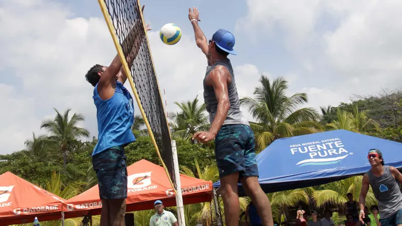 Costa Rica y Nicaragua los mejores en el Open de Voleibol de Playa en Montelimar