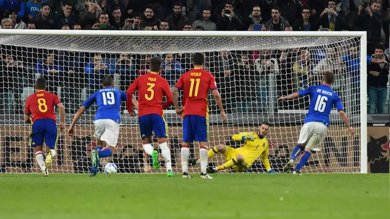 España igualó 1-1 ante Italia en Turín por las Eliminatorias Europeas