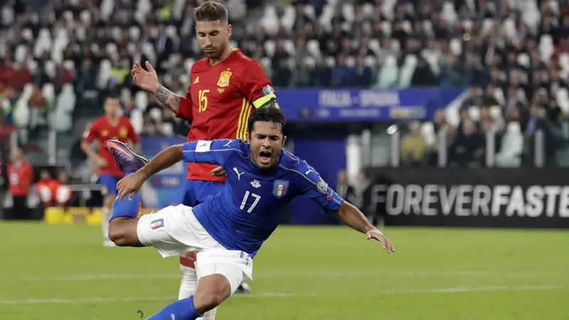 España igualó 1-1 ante Italia en Turín por las Eliminatorias Europeas