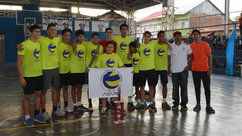 Rivas campeón Nacional Sub-19 de voleibol masculino