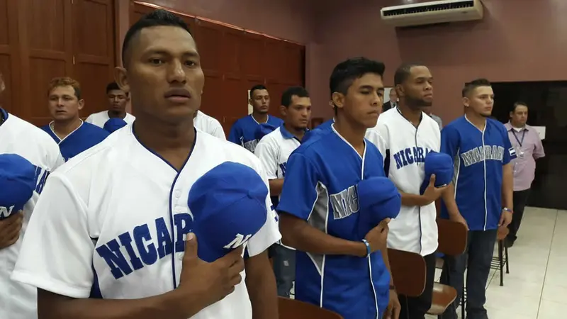 Abanderamiento de la Selección de Béisbol Sub-23 rumbo al Mundial de la categoría 