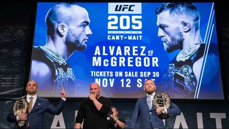 Nueva York rompe récords esperando el evento UFC 205 