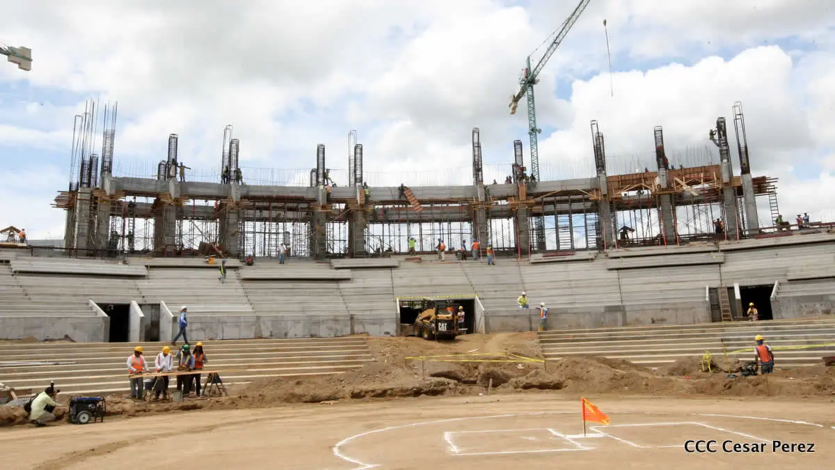 El nuevo estadio nacional de béisbol apunta a estar listo para el próximo mes de Julio