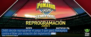CNBS decide reprogramar juego 3 que ganó Matagalpa contra el Bóer por violación al reglamento