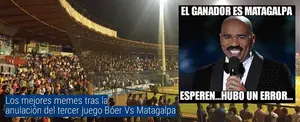 Los mejores memes tras la anulación del tercer juego Bóer Vs Matagalpa